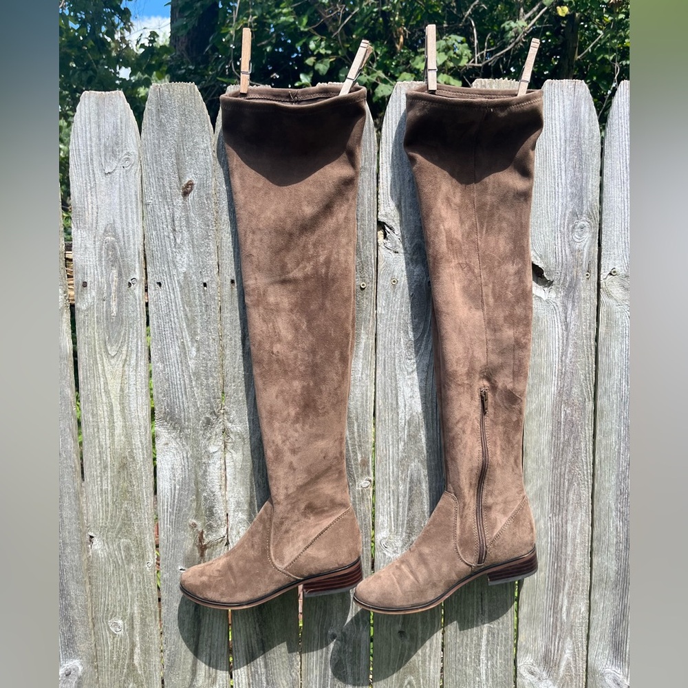Over the knee boots! Very comfortable